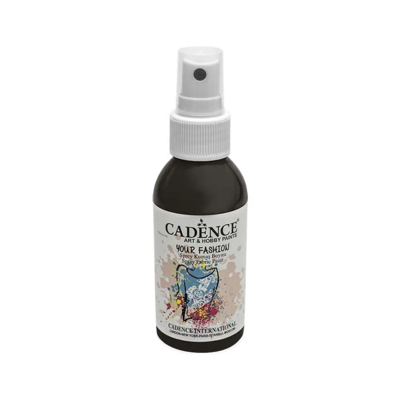 Barva na světlý textil ve spreji Cadence Your Fashion 100 ml, Hnědá Originální