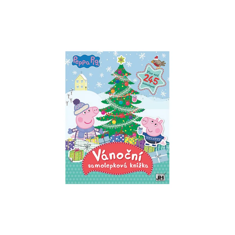Poslední Šance Knížka se samolepkami vánoční, Prasátko Peppa