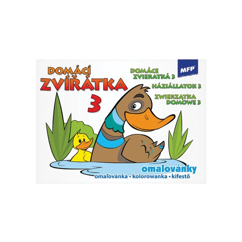 Vrácení Zdarma Omalovánky MFP A5, Domácí zvířátka 3