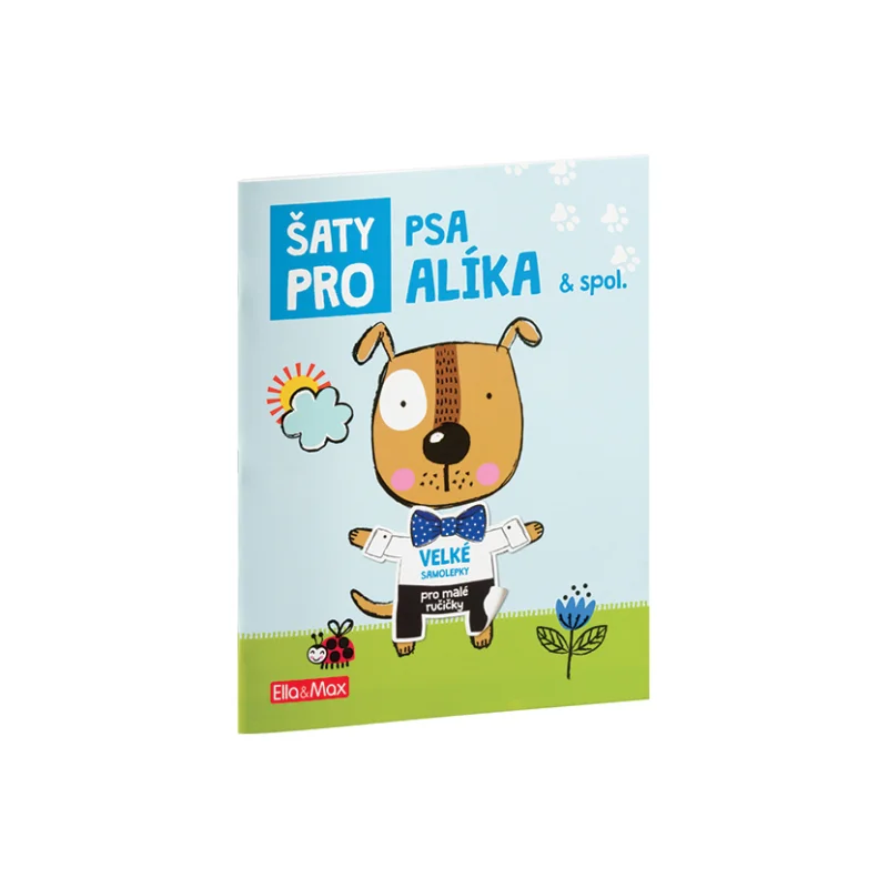 Výhodná Nabídka Kniha samolepek Ella&Max, Šaty pro psa Alíka