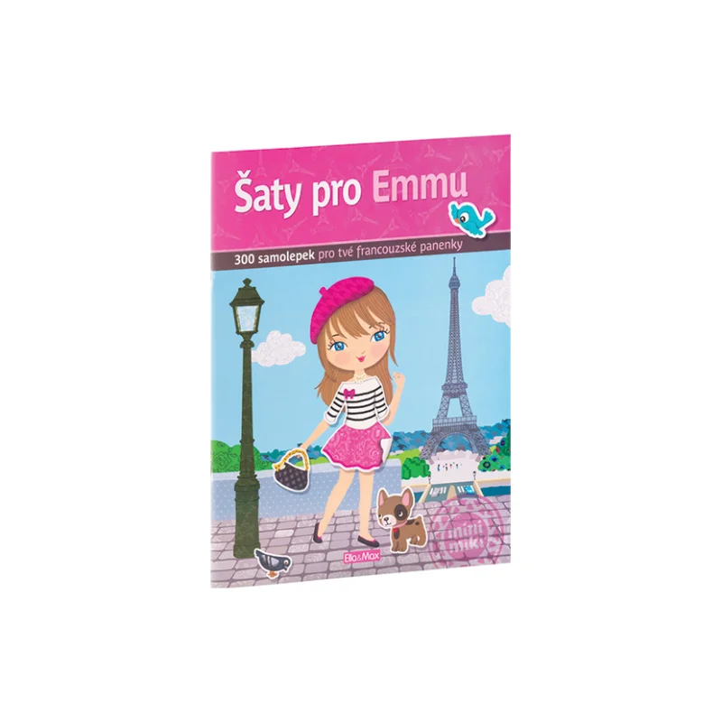 Rychlé Dodání Kniha samolepek Ella&Max, Šaty pro Emmu