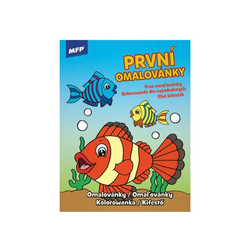 Zlevněný Omalovánky MFP A4, 32 stran, První omalovánky