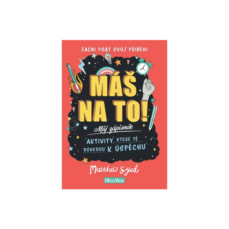 Vrácení Zdarma Sešit kreativní s aktivitami Ella&Max, Máš na to!