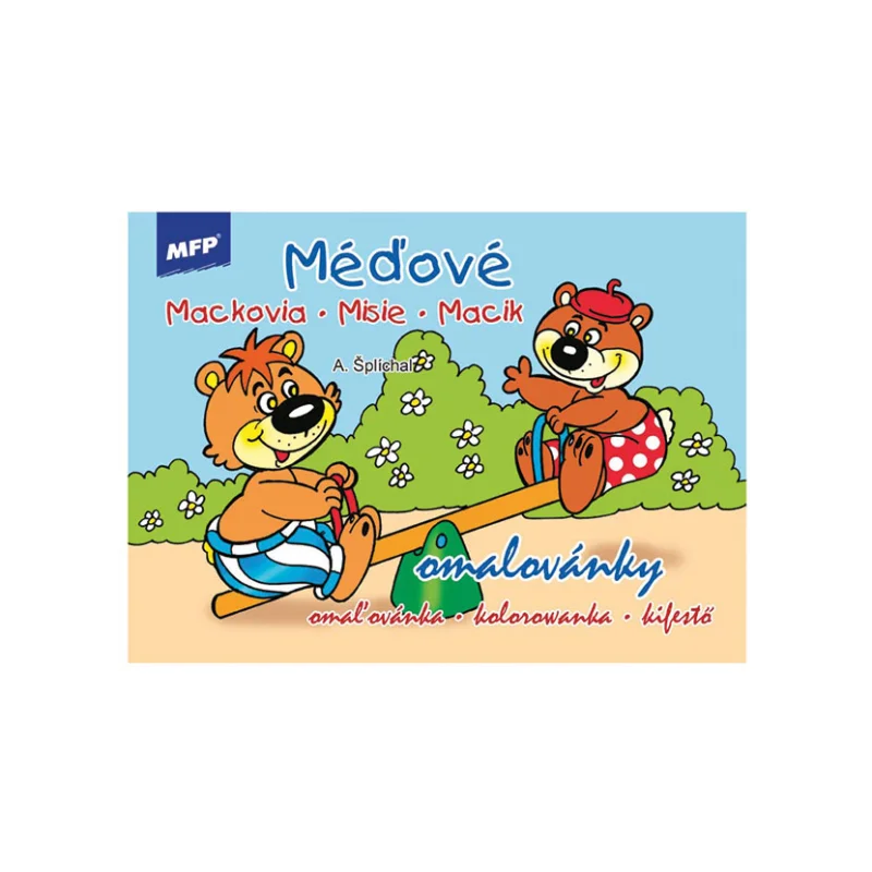 Originální Omalovánky MFP A5, Méďové