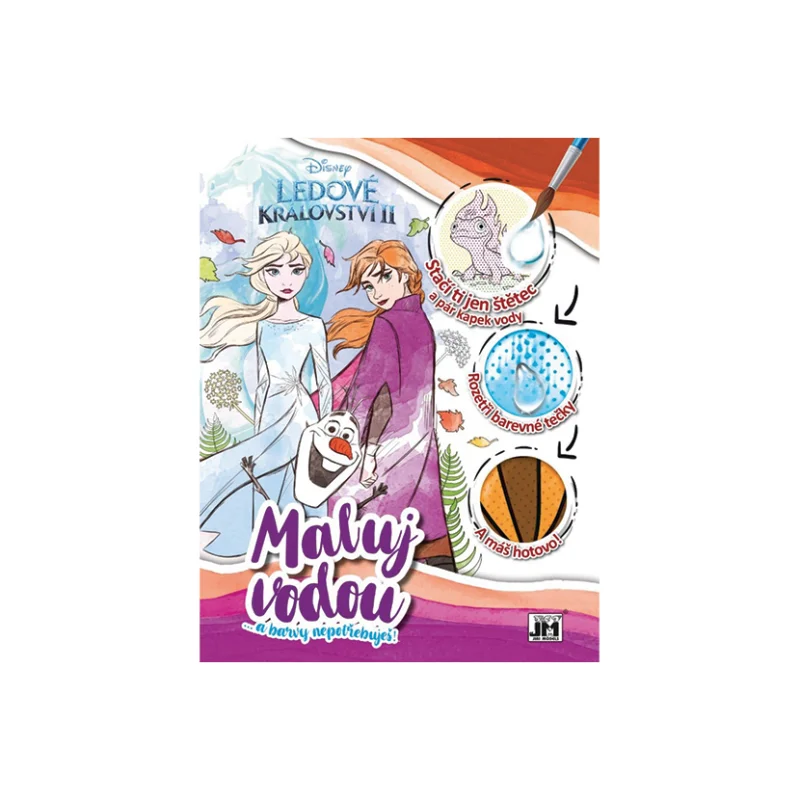 Malování vodou A4, Ledové království II. Nízká Cena