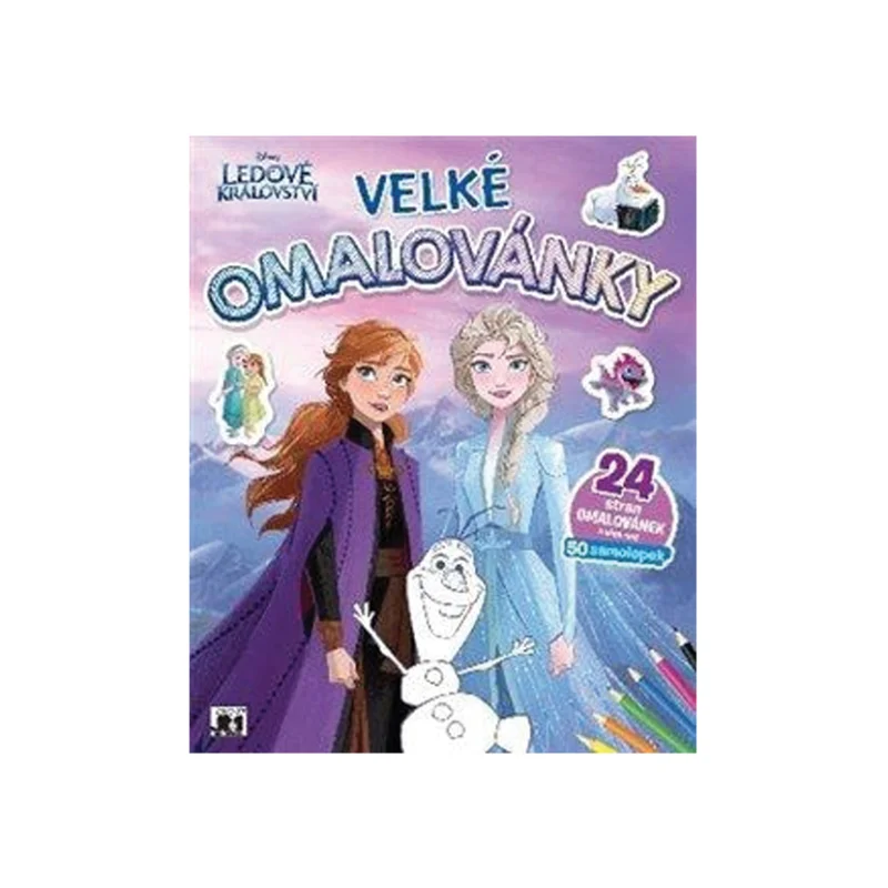 Omalovánky velké, Ledové království Jen Po Omezenou Doba