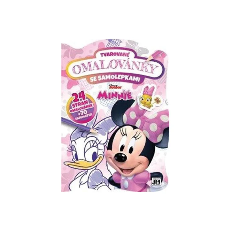 Sezónní Sleva Omalovánky tvarované A4, Minnie