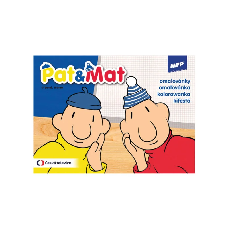 Dokud Zásoby Vydrží Omalovánky MFP A5, Pat a Mat