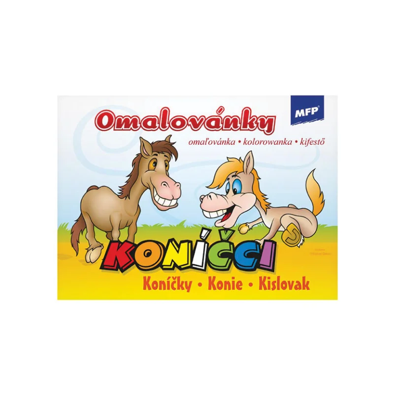 Expresní Doručení Omalovánky MFP A5, Koníčci