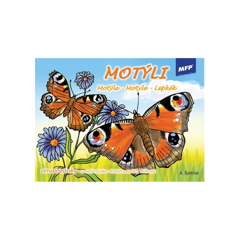 Omalovánky MFP A5, Motýli Must-Have