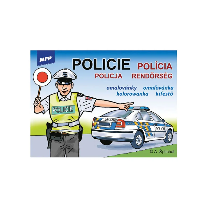 Tovární Cena Omalovánky MFP A5, Policie