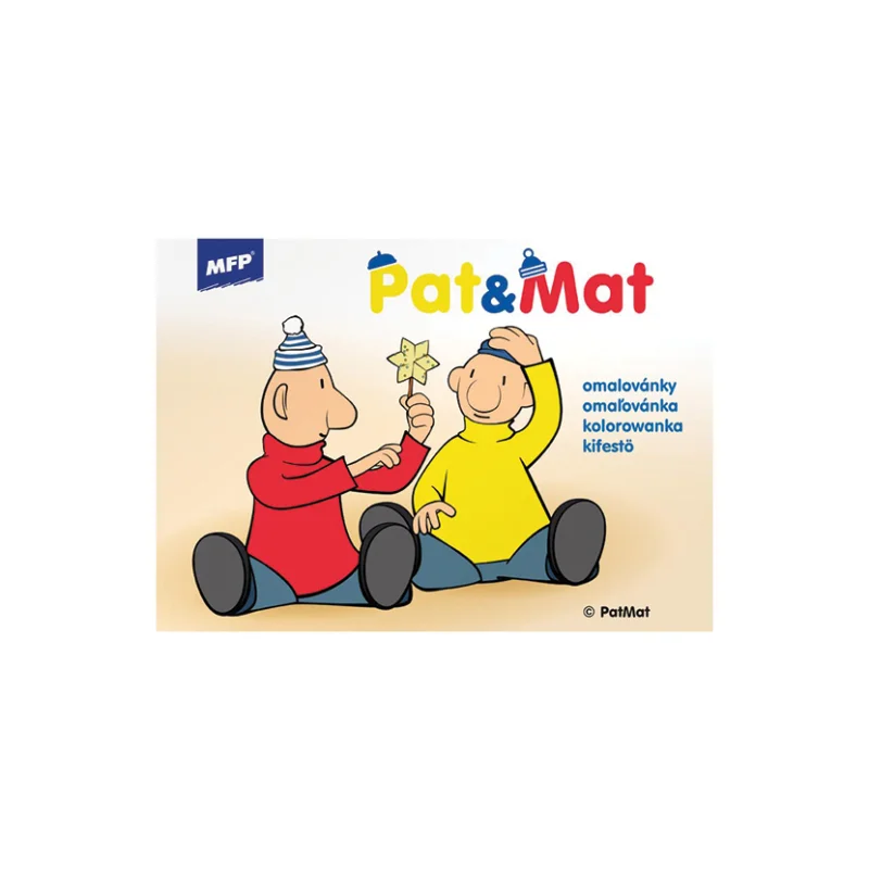 Aktuální Omalovánky MFP A5, Pat a Mat