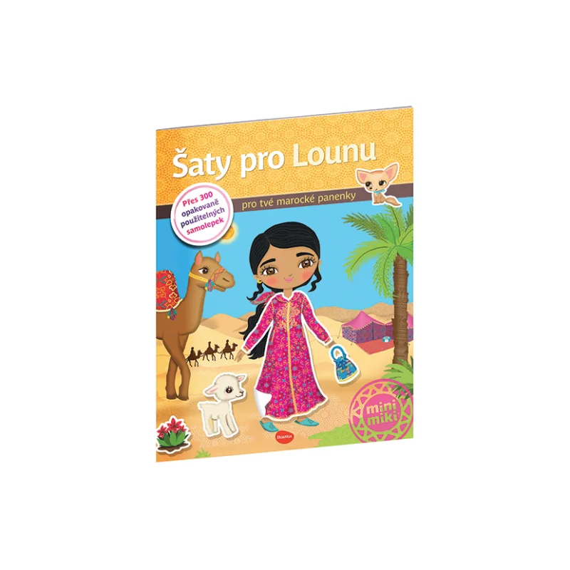 Pouze Dnes Kniha samolepek Ella&Max, Šaty pro Lounu