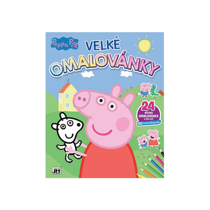 Kup Teď Omalovánky velké, Prasátko Peppa