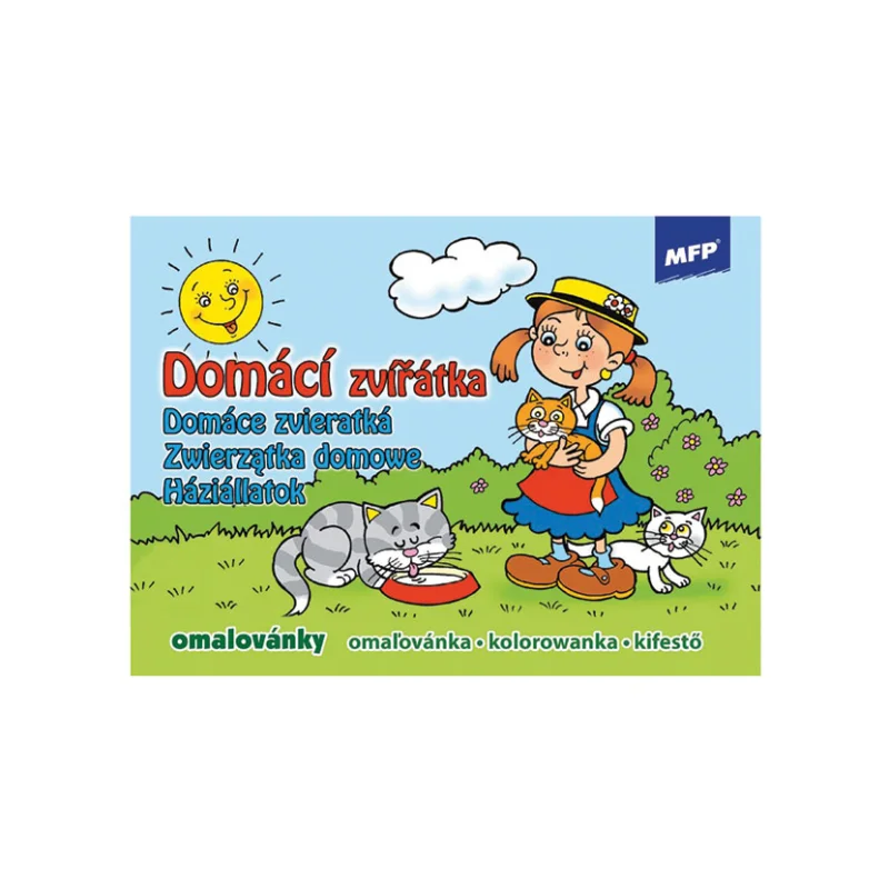 Sleva Omalovánky MFP A5, Domácí zvířátka
