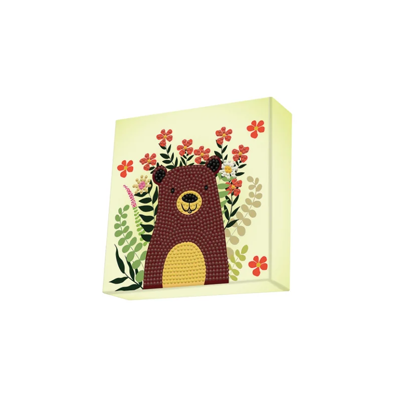 Malování diamantové Dotzies 15 x 15 cm, Medvídek Jen Po Omezenou Doba