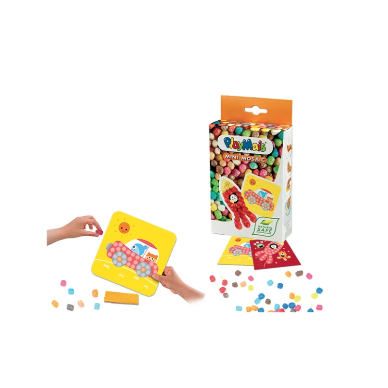Novinka Mozaika kreativní PlayMais 300 ks, Raketa/Auto