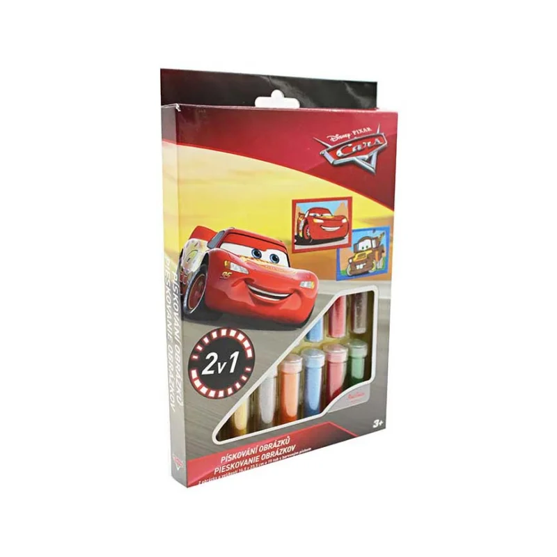 Pískování obrázků Disney 2v1, Cars Odeslání Ihned