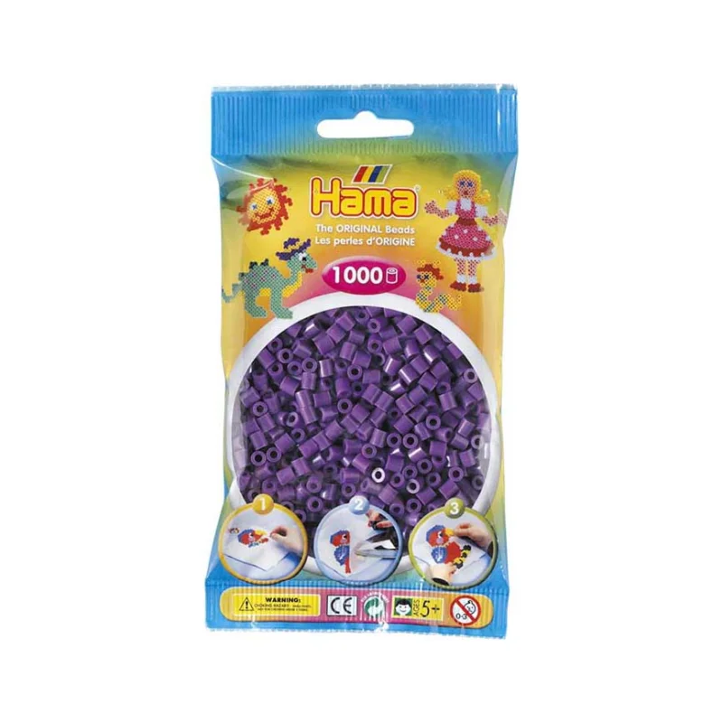 Korálky MIDI Hama 1 000 ks, Fialové Speciální Cena