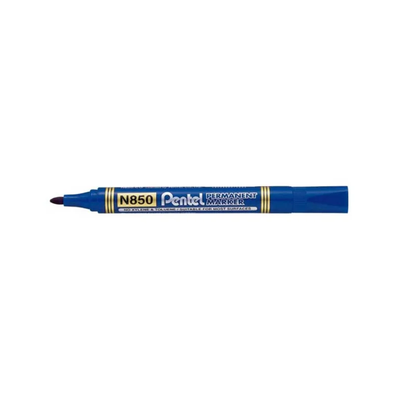 Hit Sezóny Popisovač permanentní kulatý Pentel N850 Maxiflo, 4,2 mm, Modrý