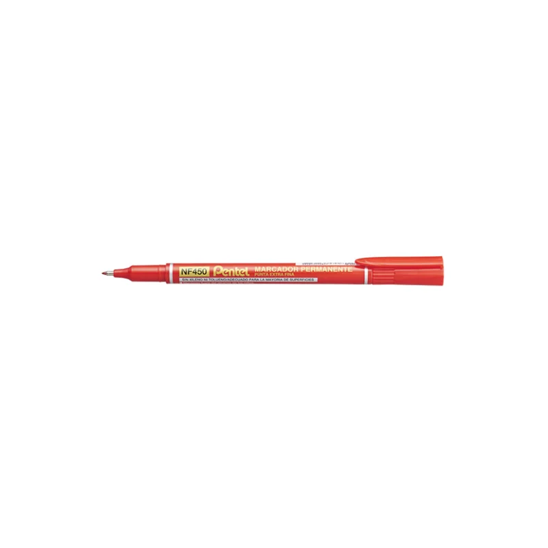 Sleva Popisovač permanentní Pentel 0,7 mm, Červený