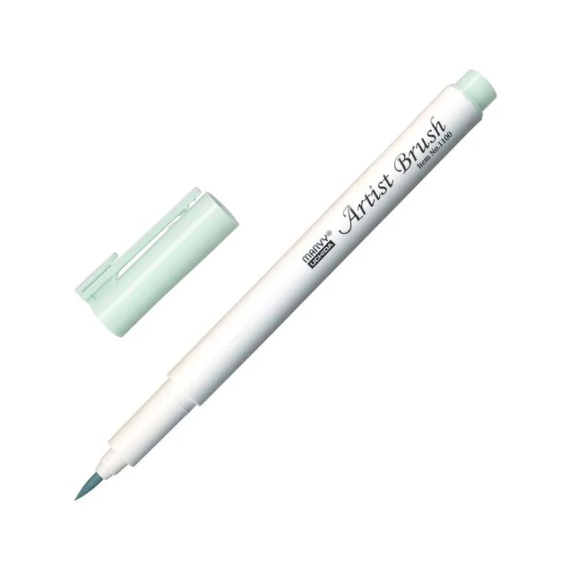 Aktuální Popisovač štětcový Marvy 1100, Aqua grey