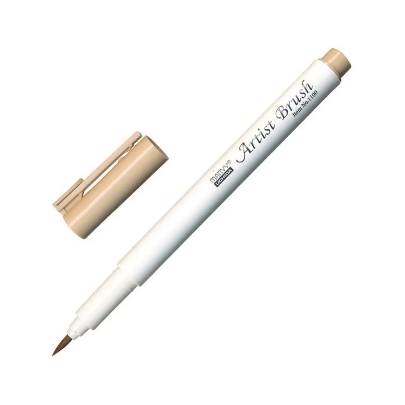 Dokud Zásoby Vydrží Popisovač štětcový Marvy 1100, Beige