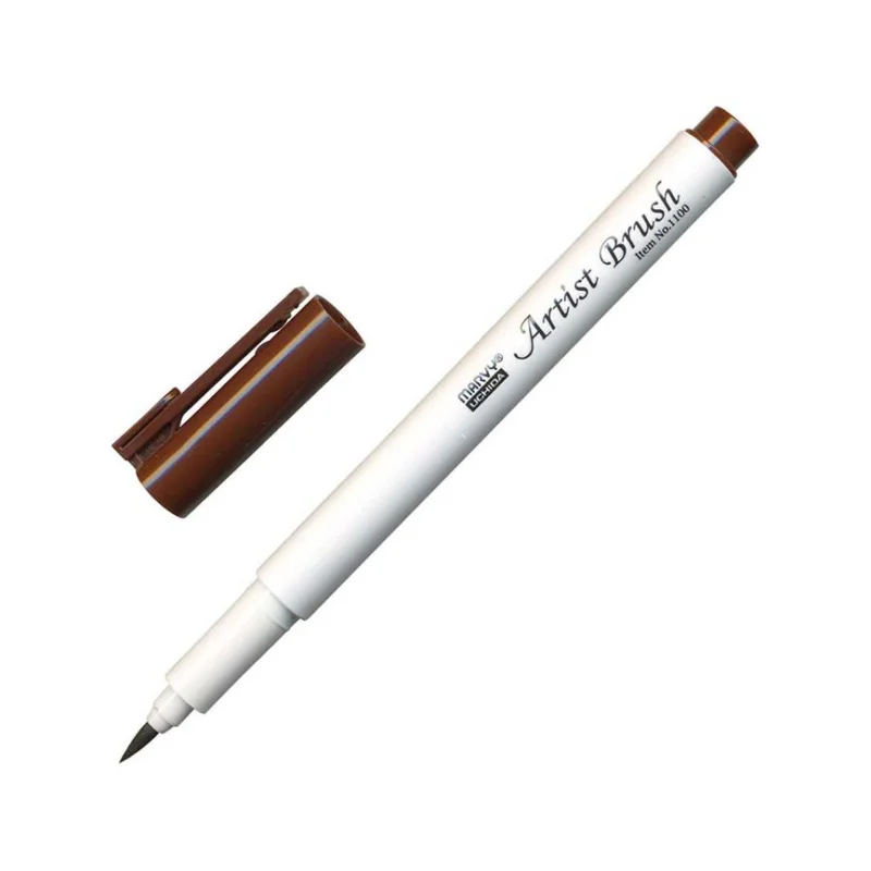 Speciální Cena Popisovač štětcový Marvy 1100, Dark brown