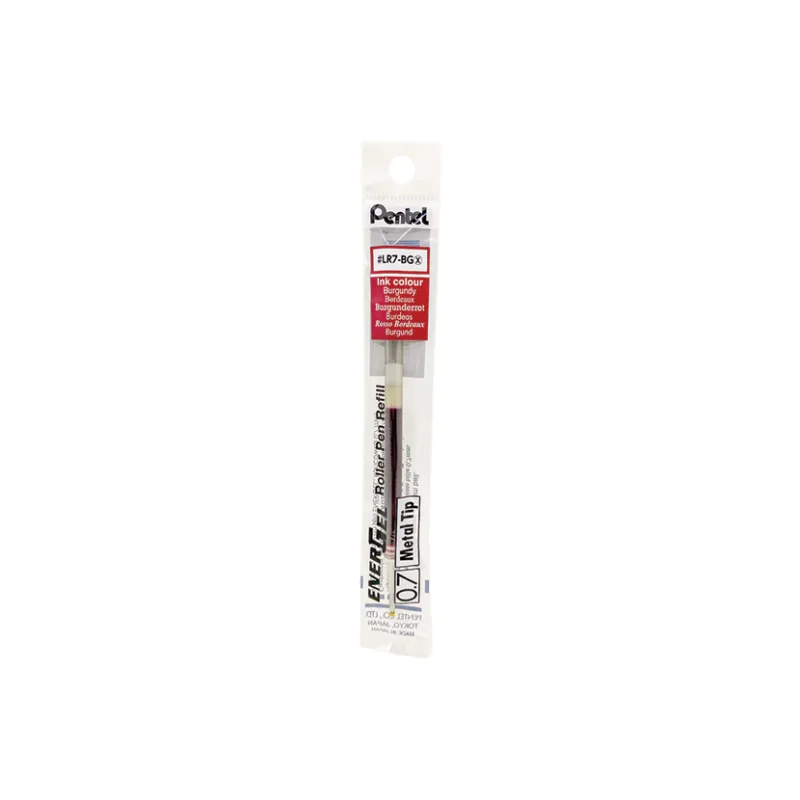 Víkendová Akce Náplň do gelového pera Pentel BL57,BL77 0,7 mm, Vínová