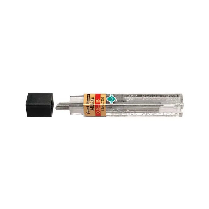 Značkový Tuhy Pentel B 0,5 mm, 12 ks