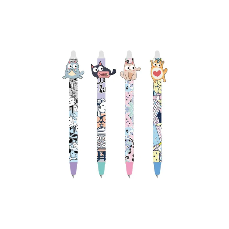 Horká Nabídka Pero přepisovatelné MFP Funny Cats 0,5 mm, Mix motivů