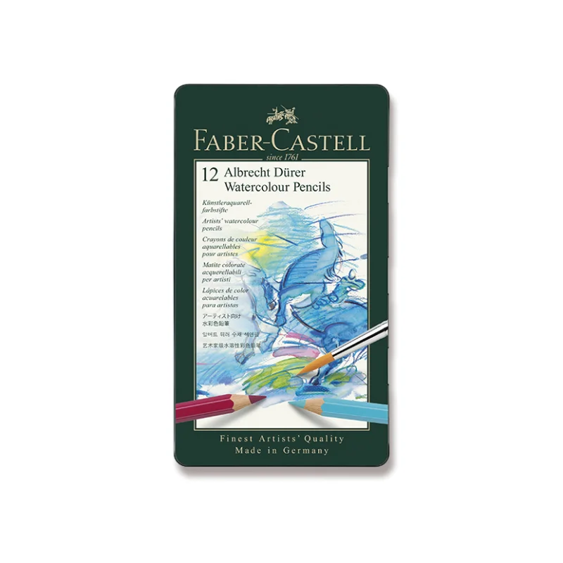 Pastelky umělecké akvarelové Faber-Castell Albrecht Dürer, 12 ks Rychlé Dodání