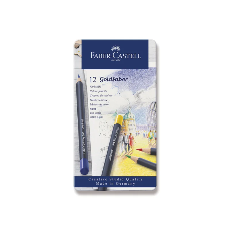 Nejprodávanější Pastelky umělecké Faber-Castell Goldfaber, 12 ks