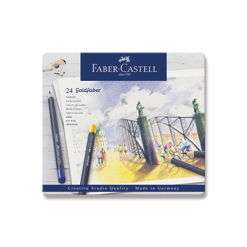 Nejlepší Volba Pastelky umělecké Faber-Castell Goldfaber, 24 ks