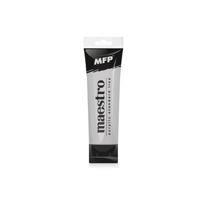 Cenová Bomba Barva akrylová MFP Maestro 75 ml, Metalická stříbrná