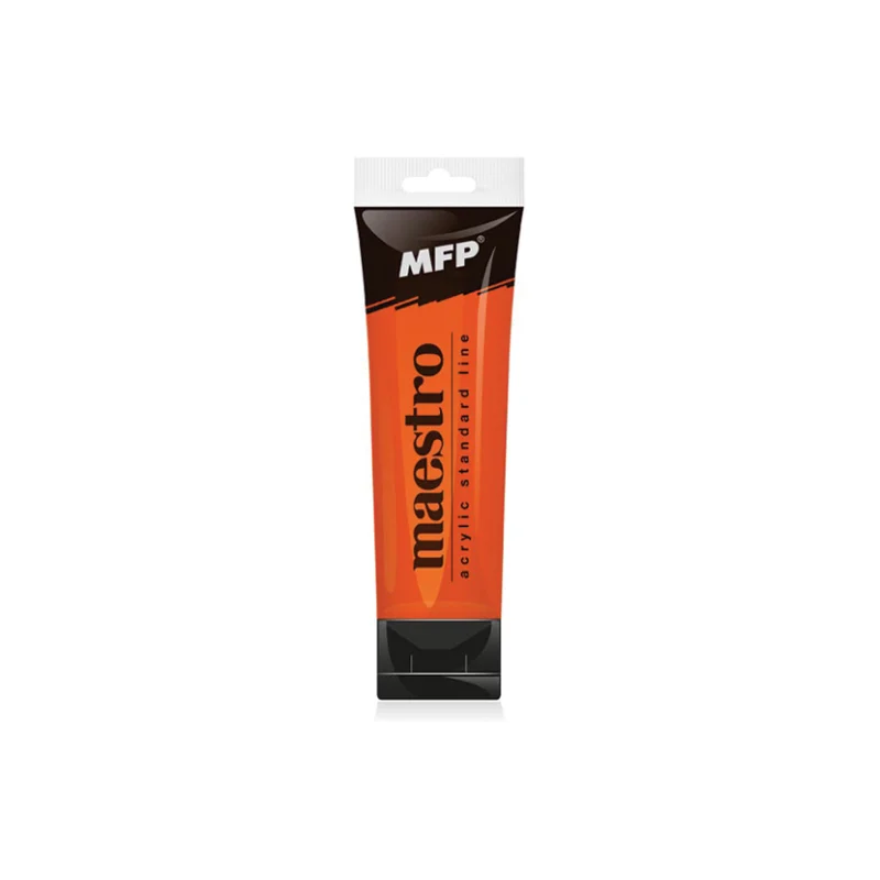Barva akrylová MFP Maestro 75 ml, Oranžová Levný