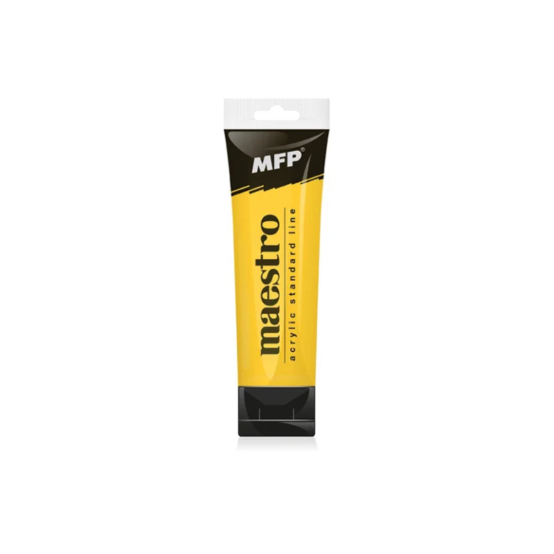 Barva akrylová MFP Maestro 75 ml, Kanárkově žlutá Aktuální