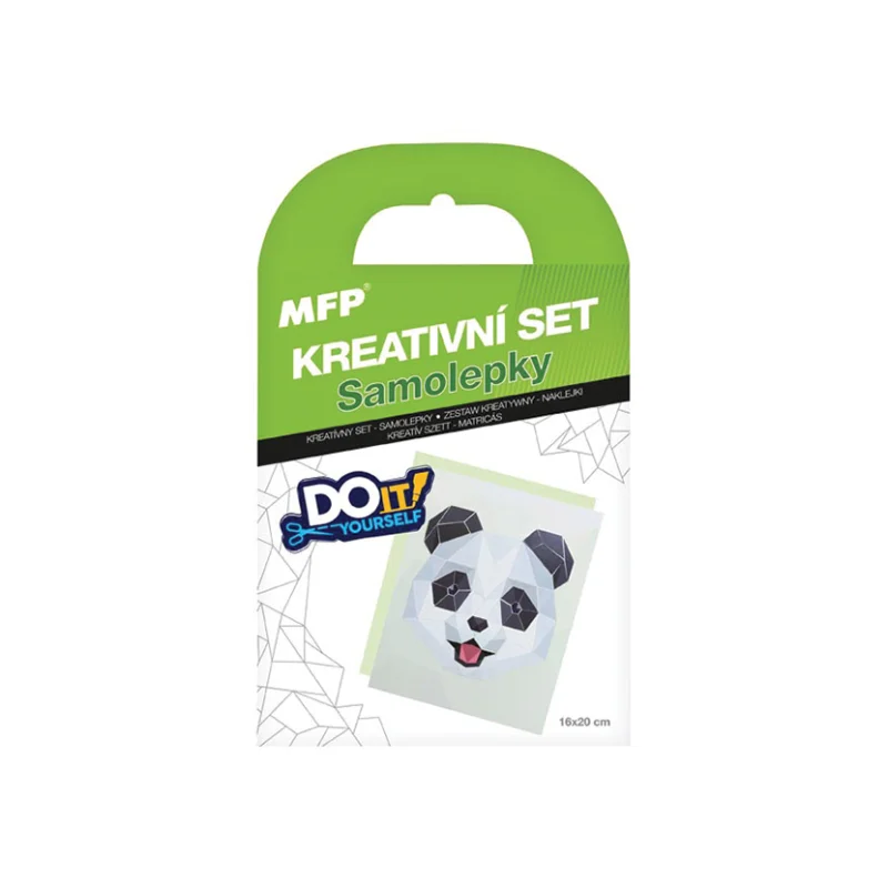 Poslední Šance Sada kreativní Samolepky, Panda