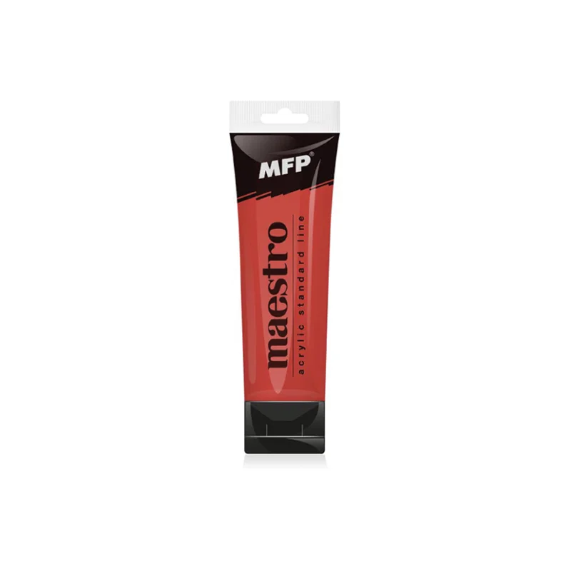 Autentický Barva akrylová MFP Maestro 75 ml, Tmavě červená