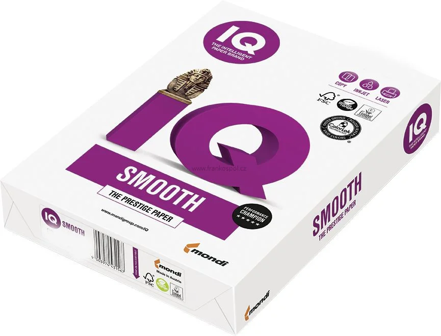 Xerografický papír IQ SMOOTH, 80g, A3 Koupit Online