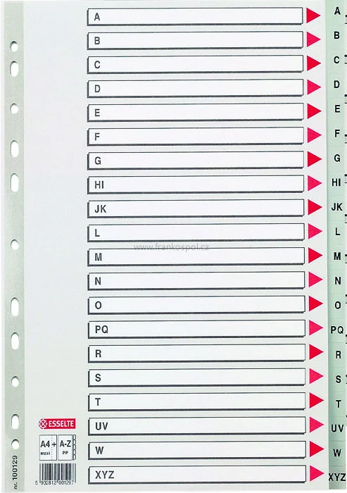 Rozdružovač Maxi A4+, A-Z Levný