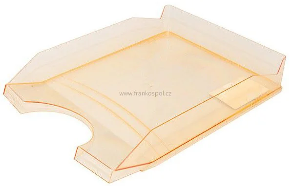 Zásuvka na spisy OFFICE Products, transparentní oranžová Časově Omezené