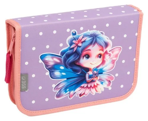Školní penál jednopatrový Fairy Zlevněný