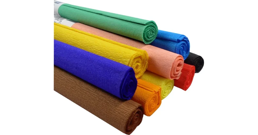 Rychlé Dodání Krepový papír role 50x250cm - fialový světlý (lila)