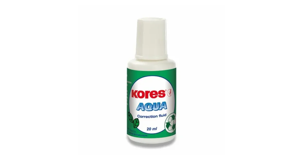 Opravný lak Kores Aqua 20ml štěteček Nejlepší Volba