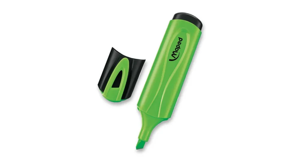 Novinka Zvýrazňovač Maped Fluo Peps Classic - zelený