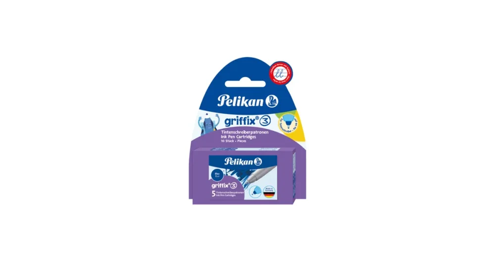 Must-Have Náplň do inkoustového rolleru Pelikan Griffix 3, modrá, 10ks