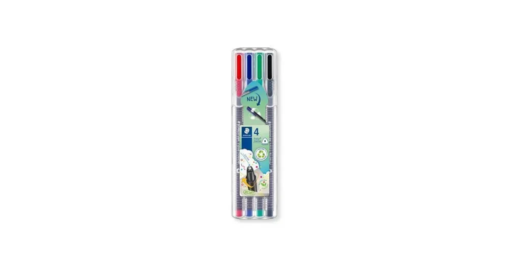 Časově Omezené Liner STAEDTLER Triplus 334, 0,3mm - Box sada 4 barvy
