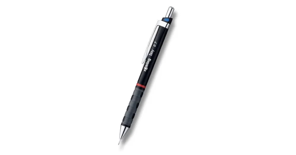 Mechanická tužka Rotring Tikky Black - 0,7 mm Časově Omezené