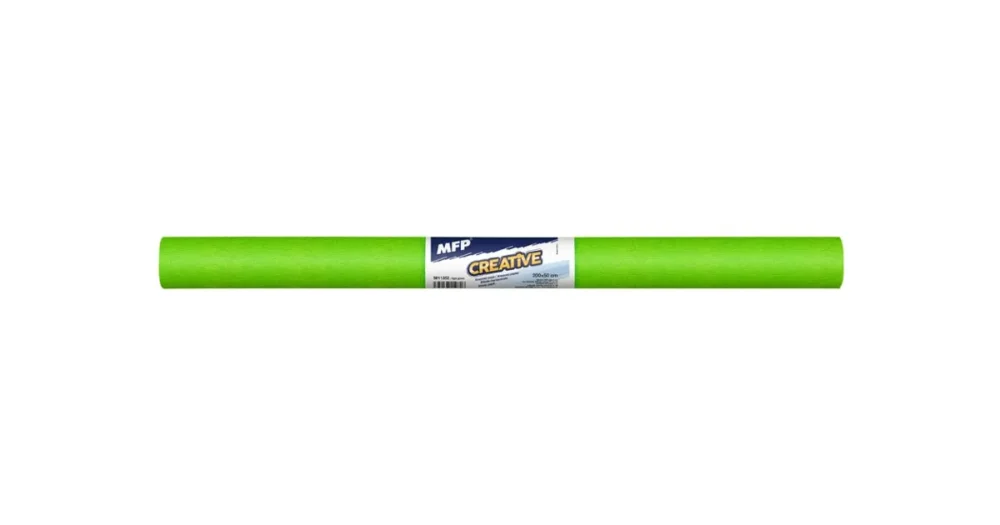 Tovární Cena Krepový papír role 50x200cm - zelený světlý
